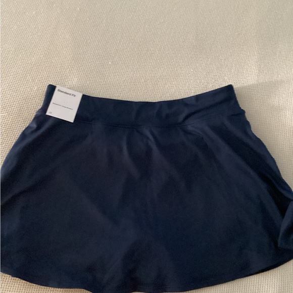 Nike Women's Mini Skirt - Navy Blue - Picture 2 of 6